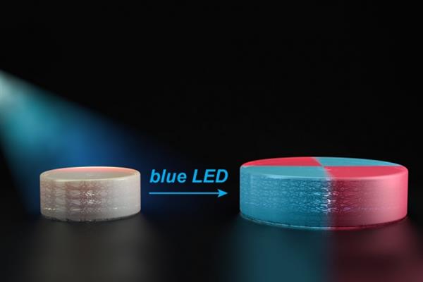 化學(xue)傢們用LED光改變3D打印對象結構