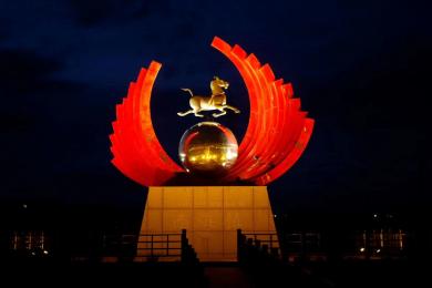 中國原子城景觀亮化工(gong)程(cheng)