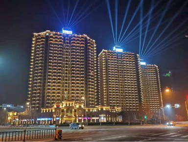 威海市(shi)華瀚大湖公館樓體及週邊景觀亮化工程